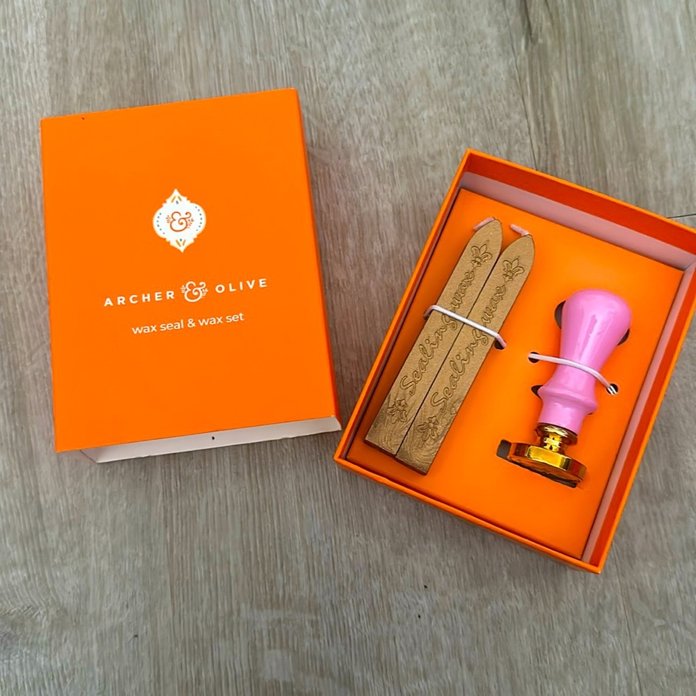 NEW Wax Seal Set by Archer and Olive